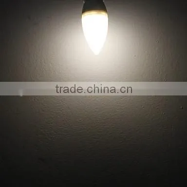 E14 C37 5W 15x2835SMD 400LM 2700K Warm White Light LED Candle Bulb(85-265V) photo-4
