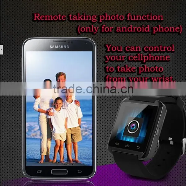 BTW-U8 Smart Watch 1.48-inch Touch Screen Bluetooth Smart Wrist Watch U Watch Phone Mate for IOS Android Smartphones photo-5
