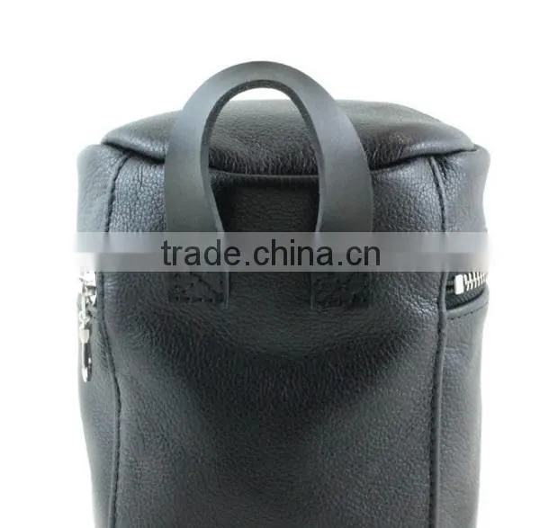 Custom High Quality Leather Travel Toiletry Pouch photo-4