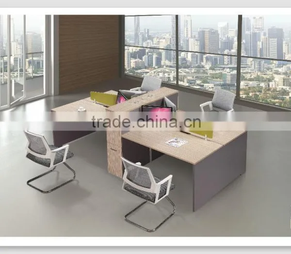 Latest Design 4 Seat Office Modern Office Workstations photo-3