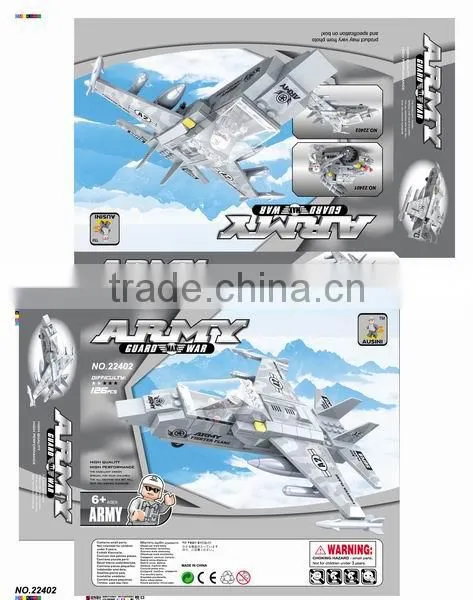 Kindergarten 3D Silver Fighter Building Blocks Toys photo-2