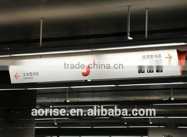 Double-sided Entrance, Exit Aluminum LED Lightbox photo-3