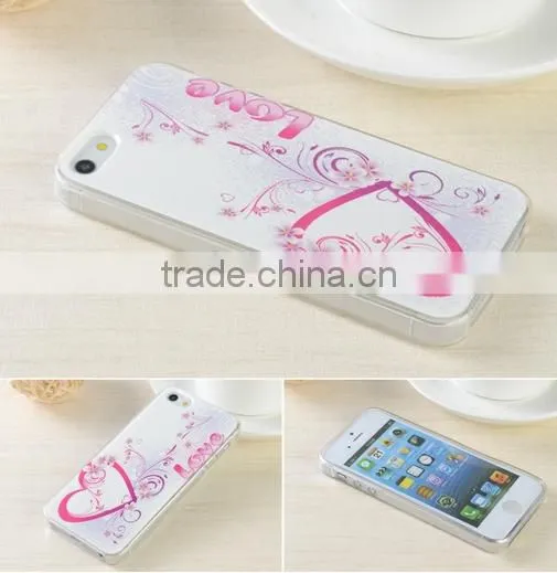 Color Print Soft TPU Case Cover for Iphone 5/5S photo-2