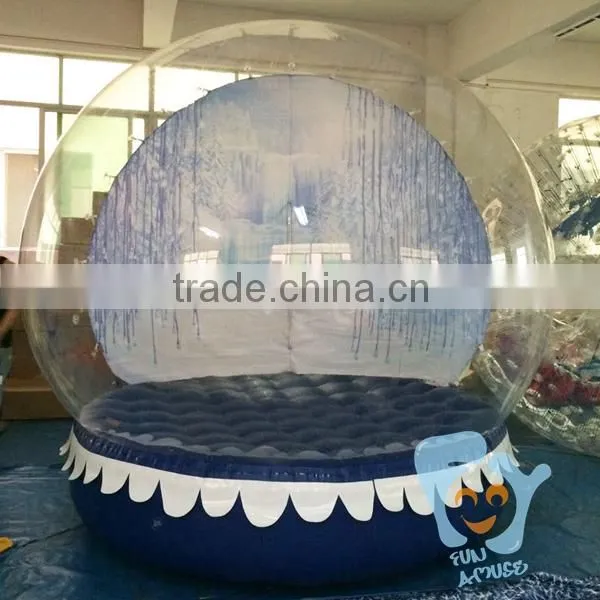 Wedding Snow Globe Inflate Snow Globe Christmas