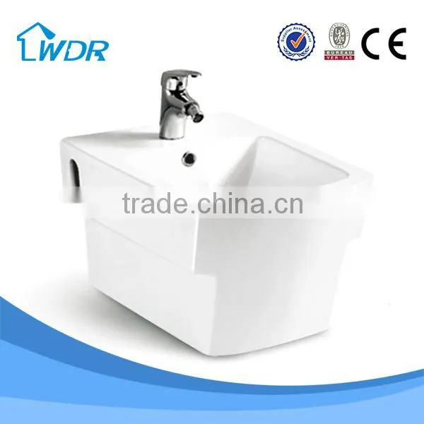 Healthy Chaozhou Ceramic Wall Hung Chinese Bidet photo-3