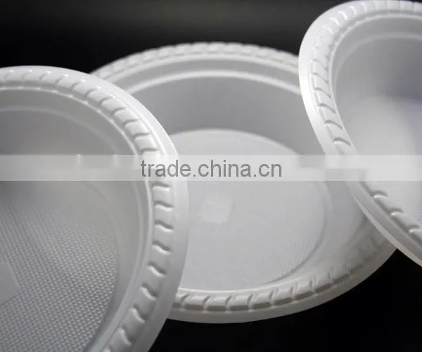 2016 Food Grade Disposable PS White Plastic Plate & Bowl photo-2