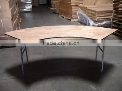 Used Plywood Restaurant Folding Tables And Chairs For Restaurant Equipment