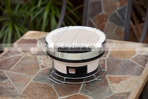 2016 Newest Tabletop Charcoal Mini Clay Barbeque Grill for Sale photo-2