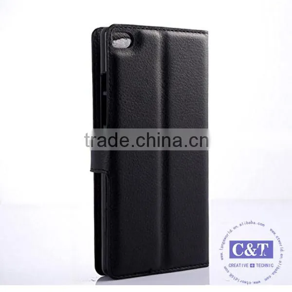 C&T Fashion Card Slot Magnetic PU Leather Flip Case Cover For Huawei Ascend P8 photo-6