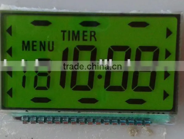 custom tn segment lcd display