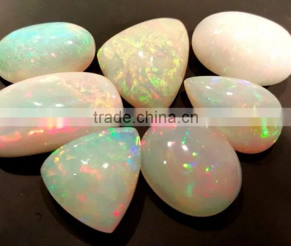 #SMZZ Top Quality Far Size Natural Gemstone Cabochon Ethiopian Opal photo-4