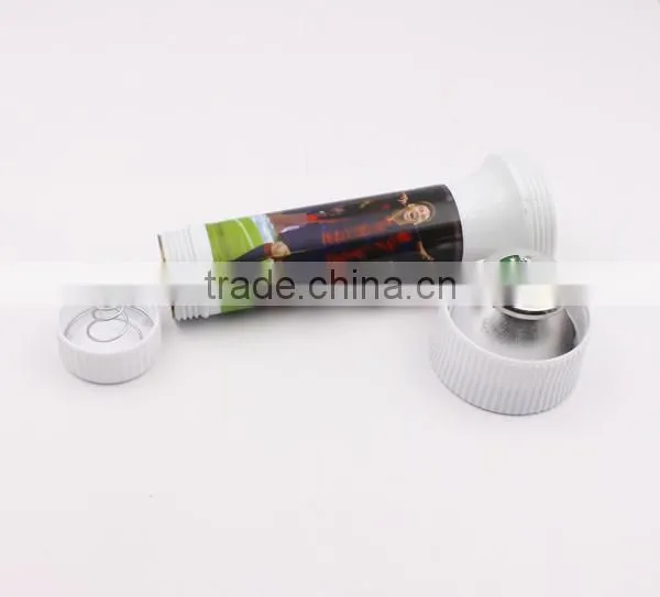 Colors Promotion Portable AAA Dry Battery Led Plastic Flashlight photo-3