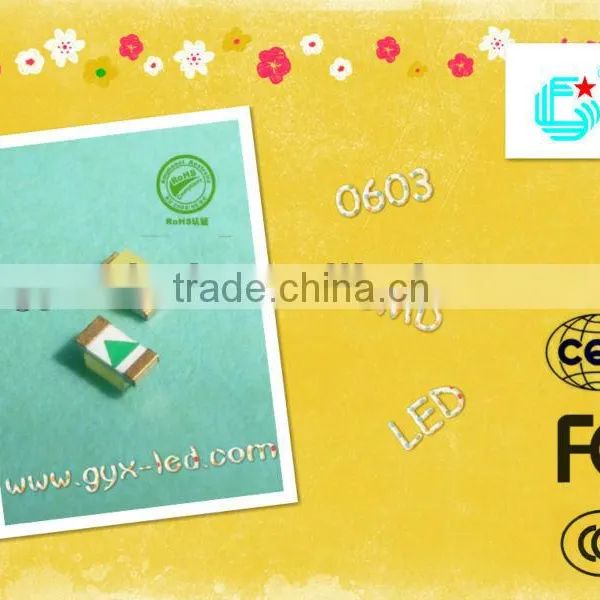RoHS Compliant White Color 0603 Chip LED photo-5