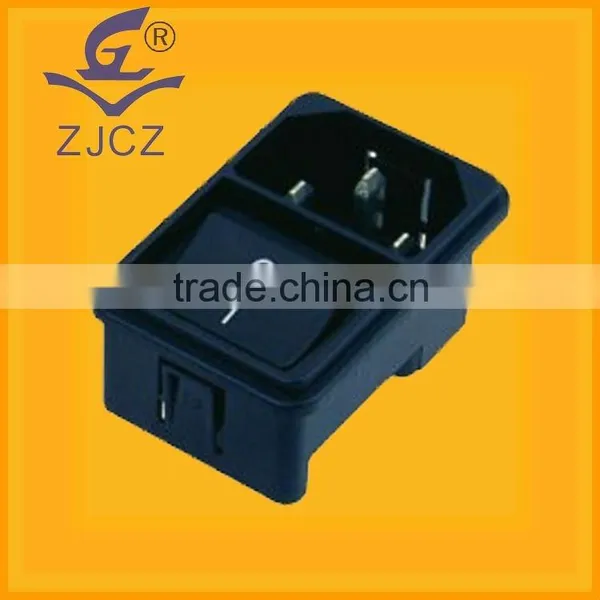 10A 250V 3pin Computer Controlled Power Socket,gold Palted RCA Connector photo-5