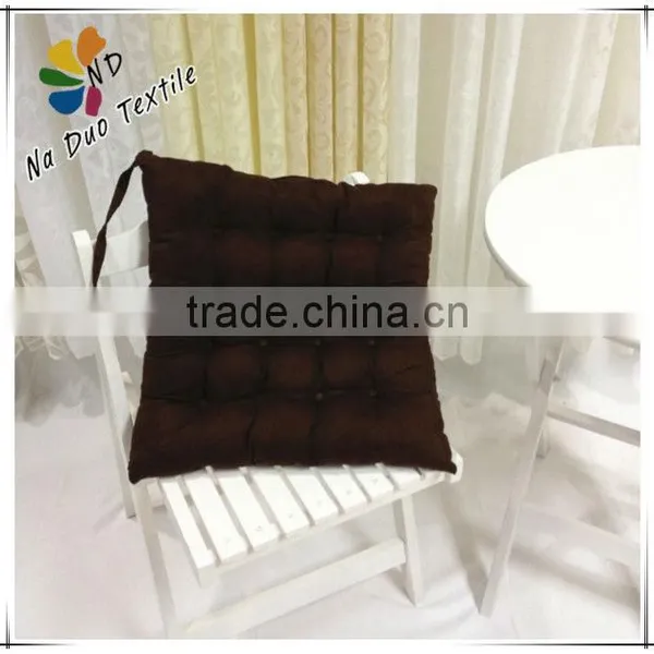 100% Polyerster Suede Chair Pad/china Cushion photo-2