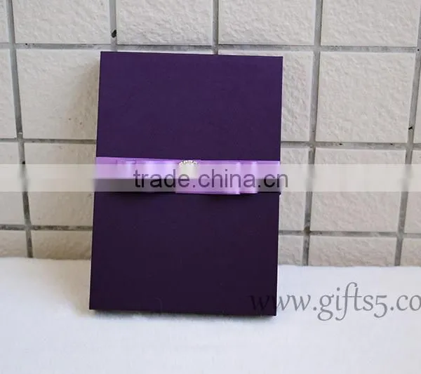 High End Luxury Silk Wedding Invitation Box photo-3