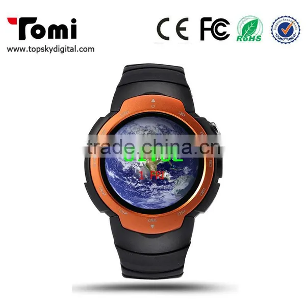 Heart Rate Pulse Monitor Z9 Smart Watch Android 5.1 OS MTK6580 Quad Core Smartwatch Phone Support Google Map 3G WiFi Connect photo-3