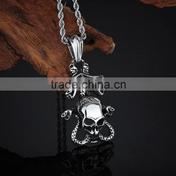 Fashion Stainless Steel 50 Cent Jewelry Pendant photo-4