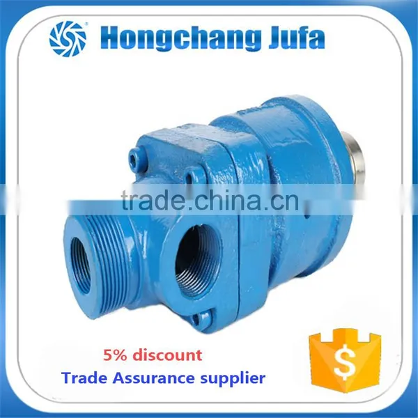 Dual Flow Passage Flange Connection Hydraulic Rotary Joints Water Swivel Joint photo-6