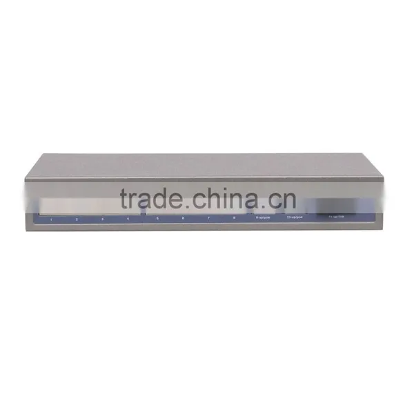 8 Port Rj45 Full Enhanced Full Gigabit Fiber Switch With 1 Port SC Fiber Port photo-3