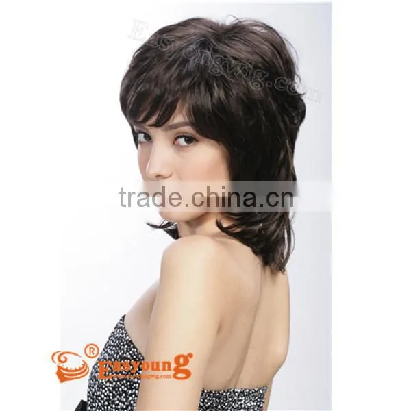 Natural Hair Wigs Black Resistant Synthetic Lace Front Wigs Synthetic Wholesale photo-3