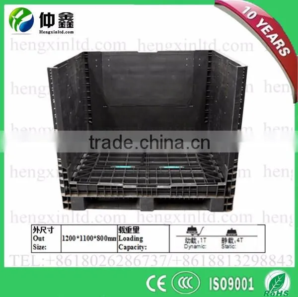 Collapsible Pallet Box with Lid