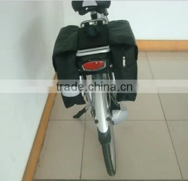 Two in One Waterproof Big Capacity Bike/Bicycle Saddle Pannier Bag photo-6