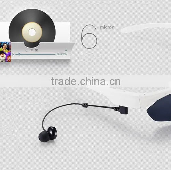 Sports Stereo Bluetooth Headset Earplugs Voice Polarized Sunglasses Bluetooth Smart Glasses photo-2