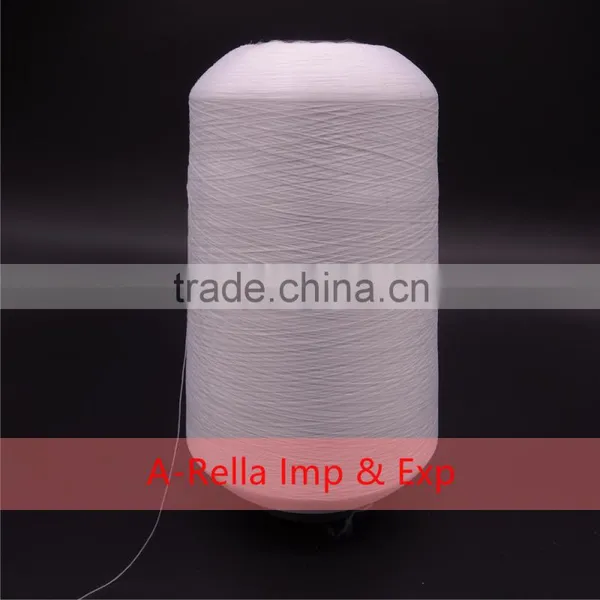 100% Poyester Yarn Raw White 815g/cone Export to Ghana photo-2