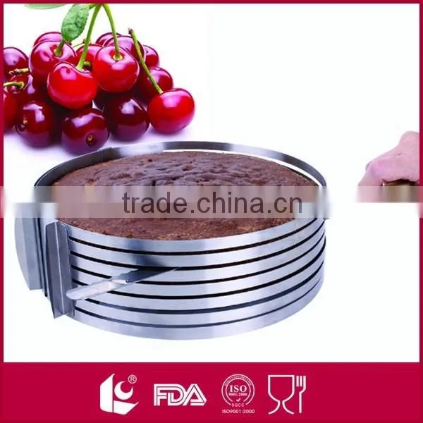 Adjustable Stainless Steel Nice Slicing Baking Cake Mould / Cake Mold / Cake Ring photo-2