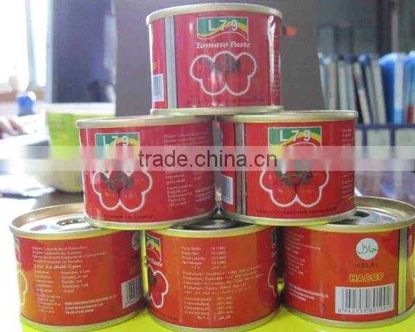 210G High Quality Manufactory Brix 28-30% Canned Tomato Paste photo-4