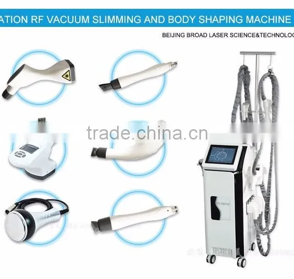 2016 Multipolar Rf Cavitation Slimming Cool Fat Cavitation Machine Tech Fat Freezing Ultrasound Therapy Machine Ultrasonic Fat Cavitation Machine photo-4