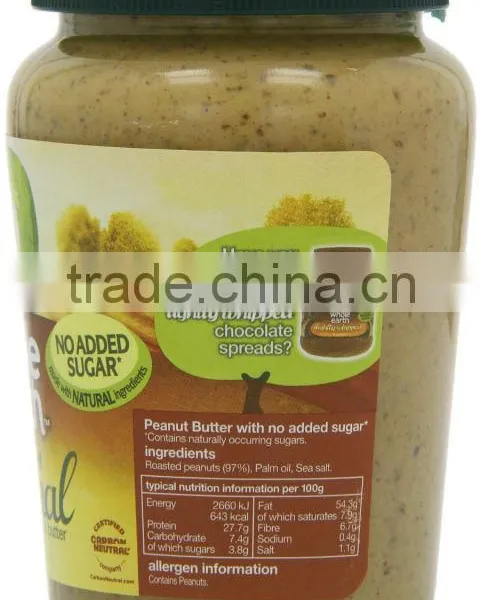 Whole Earth Crunchy Original Peanut Butter With No Added Sugar 340g photo-5