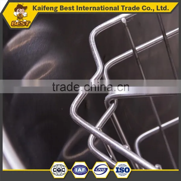 New Style Stainless Steel Manual 3 Frame Honey Extractor Hot Sale photo-6