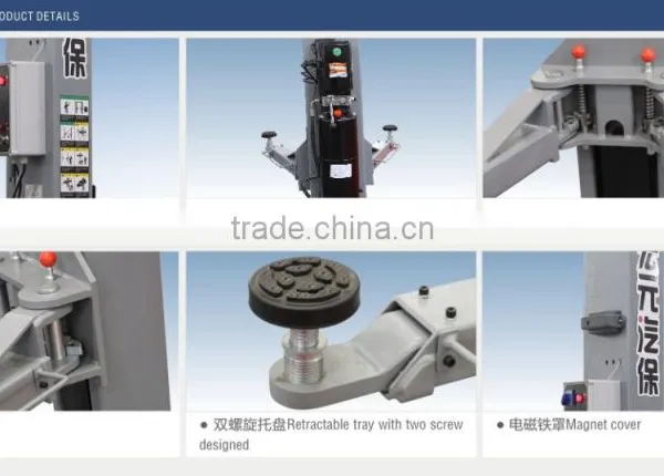 Electric Release Lock 2-post Car Lift 3.5T photo-4
