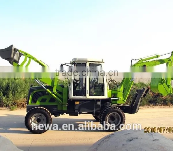 2016 CE Mini Wheel Backhoe Loader photo-2