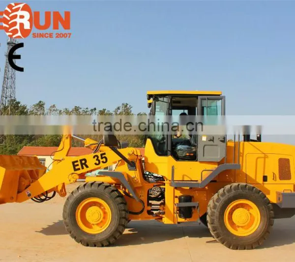 3.0 Ton Qingdao Everun CE Approved Small Wheel Loader With New Rear Bumper photo-3