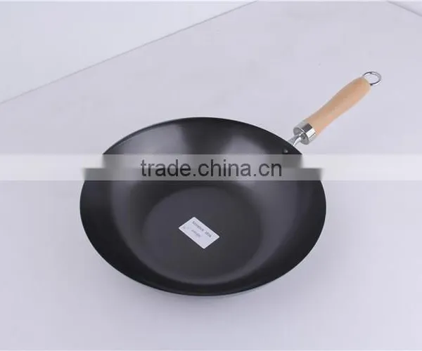 Best Hand Hammered Cantonese Big Industrial Carbon Steel Wok photo-4
