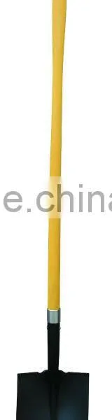Carbon Steel Shovel With Long Fiberglass Handle S6621 photo-3