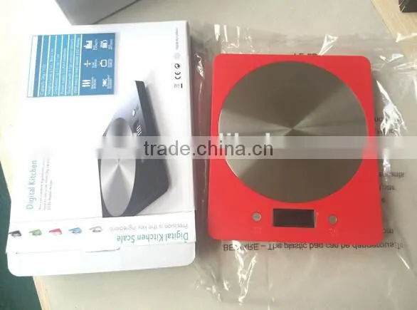 ABS Plastic Commercial Digital Kitchen Scale 5kg photo-3