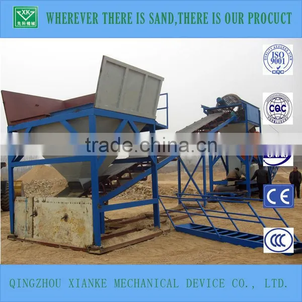 Prices of 100cbm Mobile Sand Sieving Trommel Machine Sale photo-2