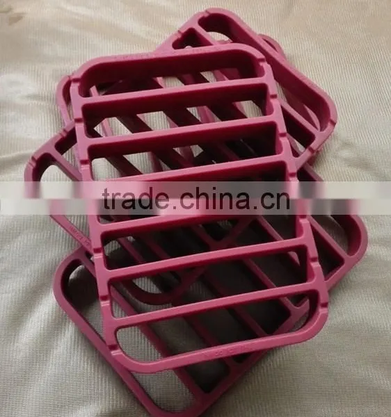 Easy Made Kitchen Silicone Roasting Rack Set, 2 Racks Per Package,Oven Liner photo-3