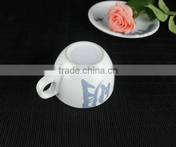 China Supplier New Premium Custom Wholesale Ceramic Coffee Cup Espresso Saucer photo-5