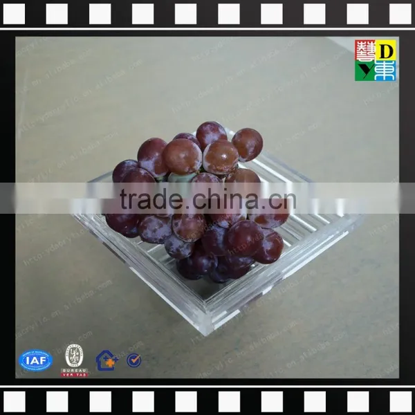 Hot Sale Acrylic Fruit Tray Snakes Tray in Food Grade From Shenzhen Yidong photo-2