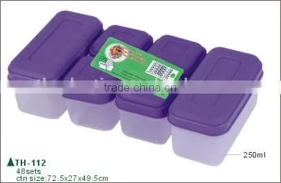 Plastic Bento Storage Lunch Box and Food Meal Prep Containers Boite a Vivres Die Kasserolle photo-2