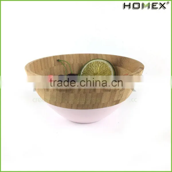 Bamboo Salad Bowl Chic Bamboo Fruit Bowl Homex BSCI/Factory photo-4