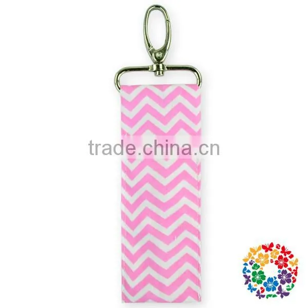 Chic Chapstick Custom Cotton Custom Made Keychains Cotton Fabric Keychain photo-3
