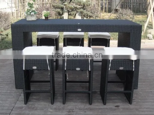 Good Quality Black Bar Stool Dining Chair L photo-4