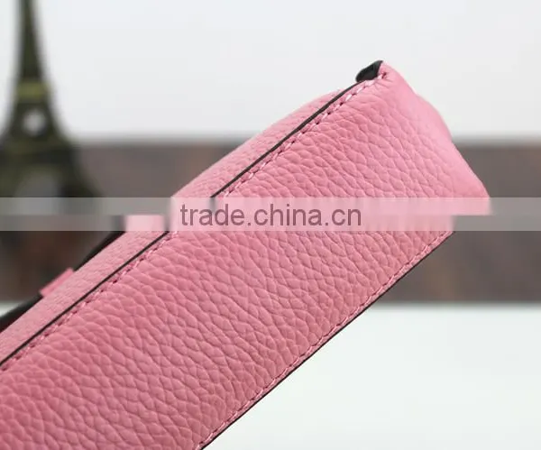 First Genuine Leather Bow Leather Purse Makeup Cosmetic Bag Shell photo-4