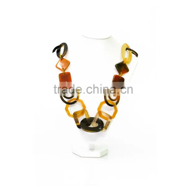 HORN NECKLACE 100% MADE IN VIETNAM, EYE-CATCHING COLOR AND FASHIONABLE DESIGN photo-5
